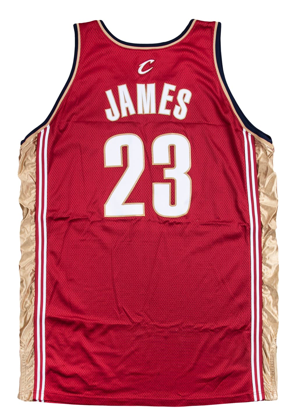 LeBron James rookie-season Cavaliers jersey